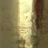 Самовар на дровах 8 литров желтый цилиндр с вислыми ручками фабрика Слюзберга