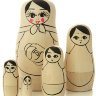 Набор для творчества "Матрешка 5 куколок"
