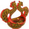 Ковш "Поющие петушки" Хохлома арт. 10350285195