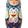 Набор матрешек "Машенька с зайчиком" арт. 5996