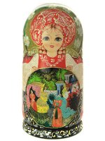 Матрешка "Конек-горбунок", серия "Сказки люкс", арт. 705