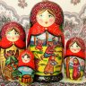 Набор матрешек "Маша и медведи" Сказки арт. 5538